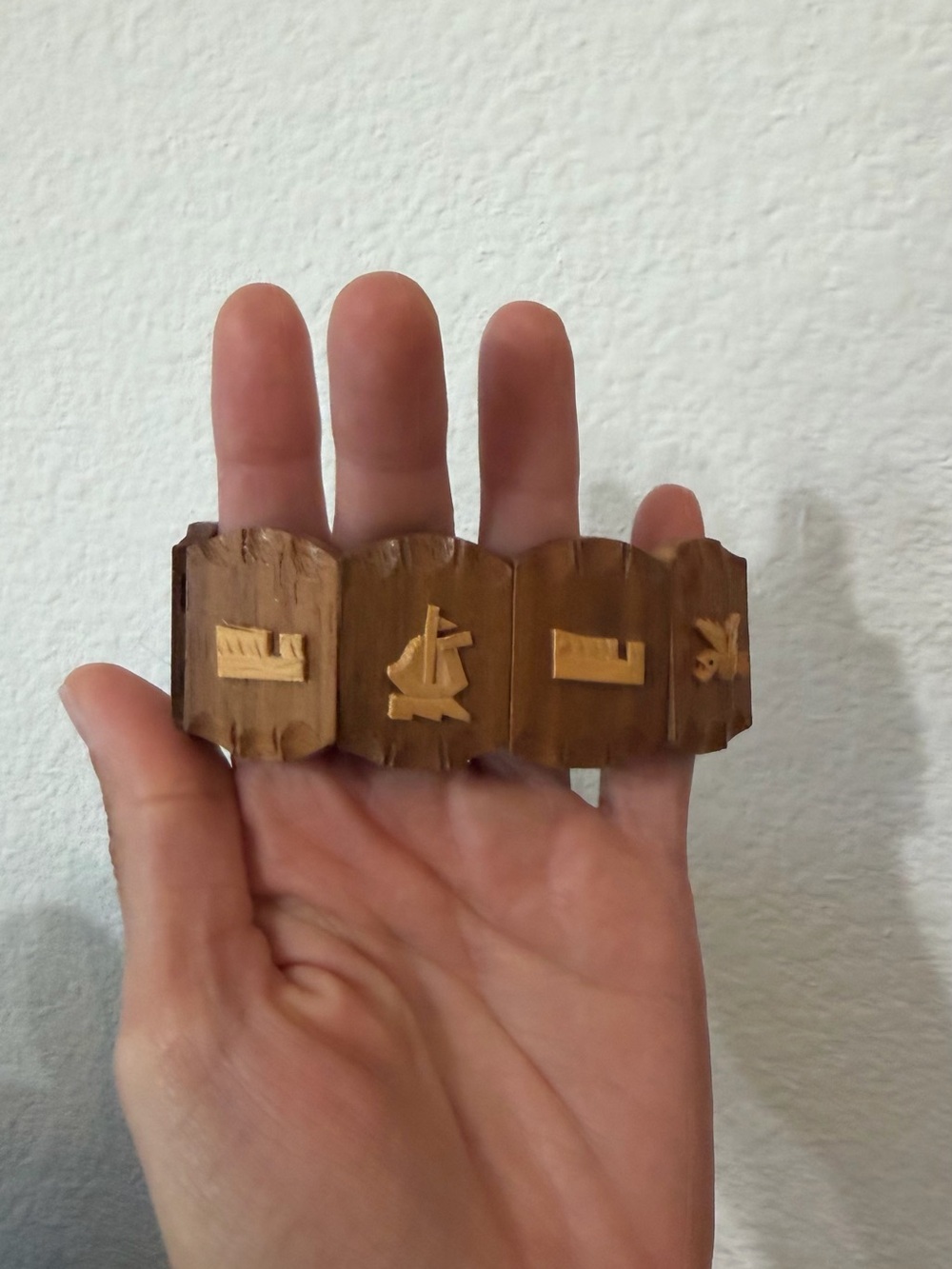 Handcrafted Brown Wooden Nautical Bracelet – Women Jewelry